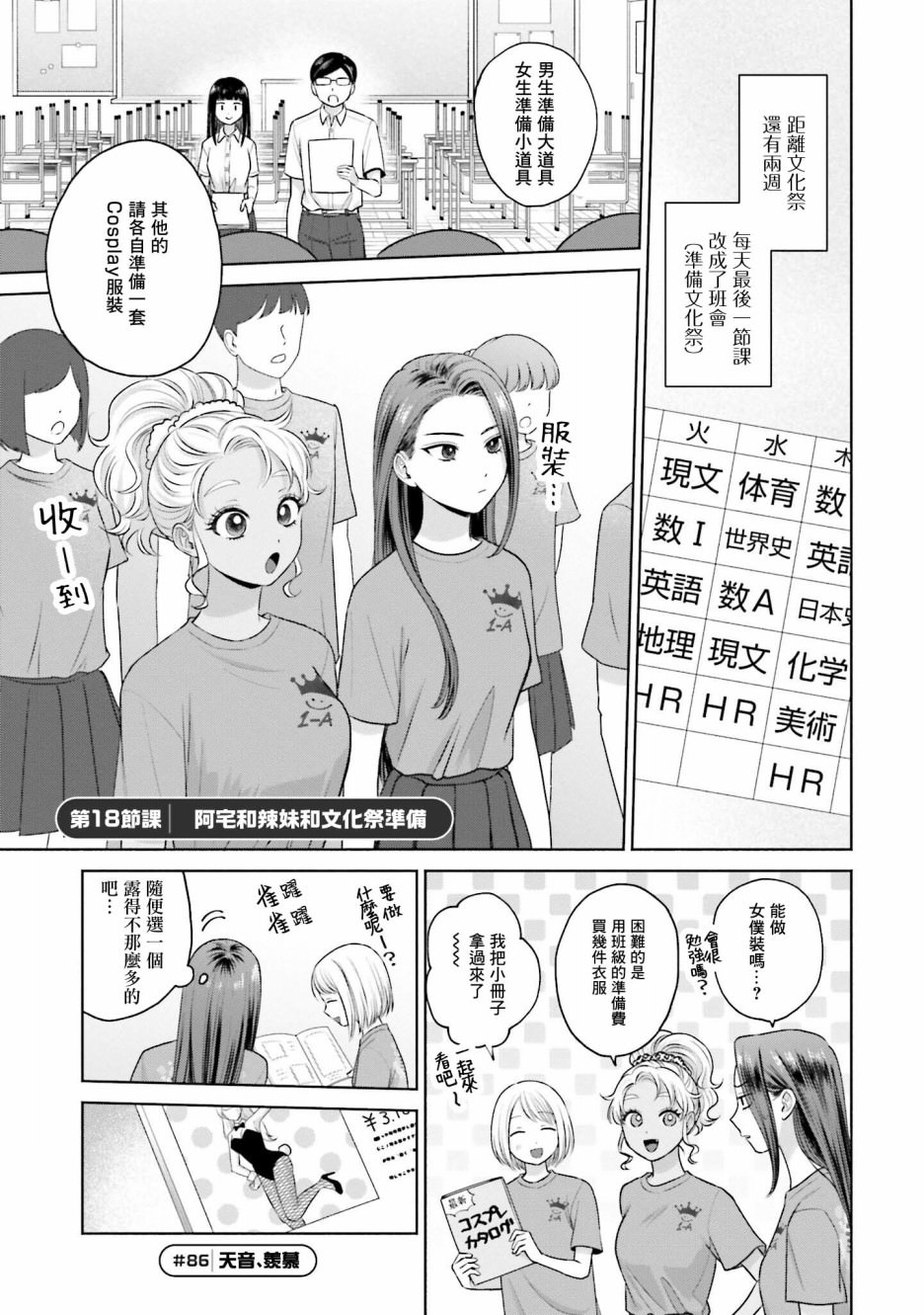 沒有辣妹會對阿宅溫柔!: 18話 - 第1页