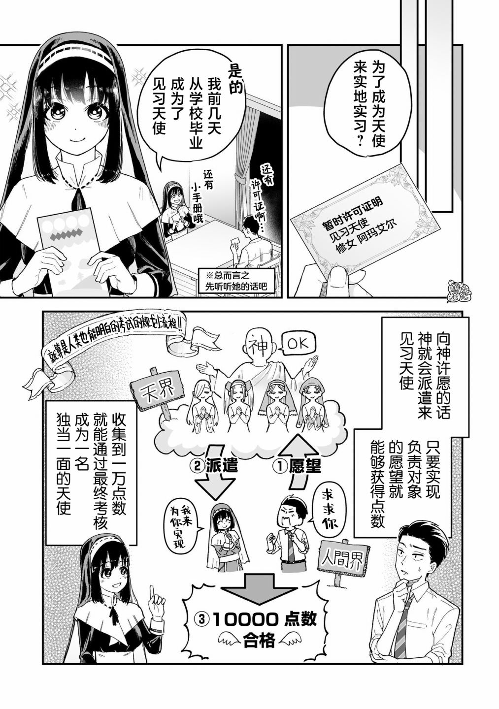 修女醬也想要撒嬌!: 01話 - 第4页