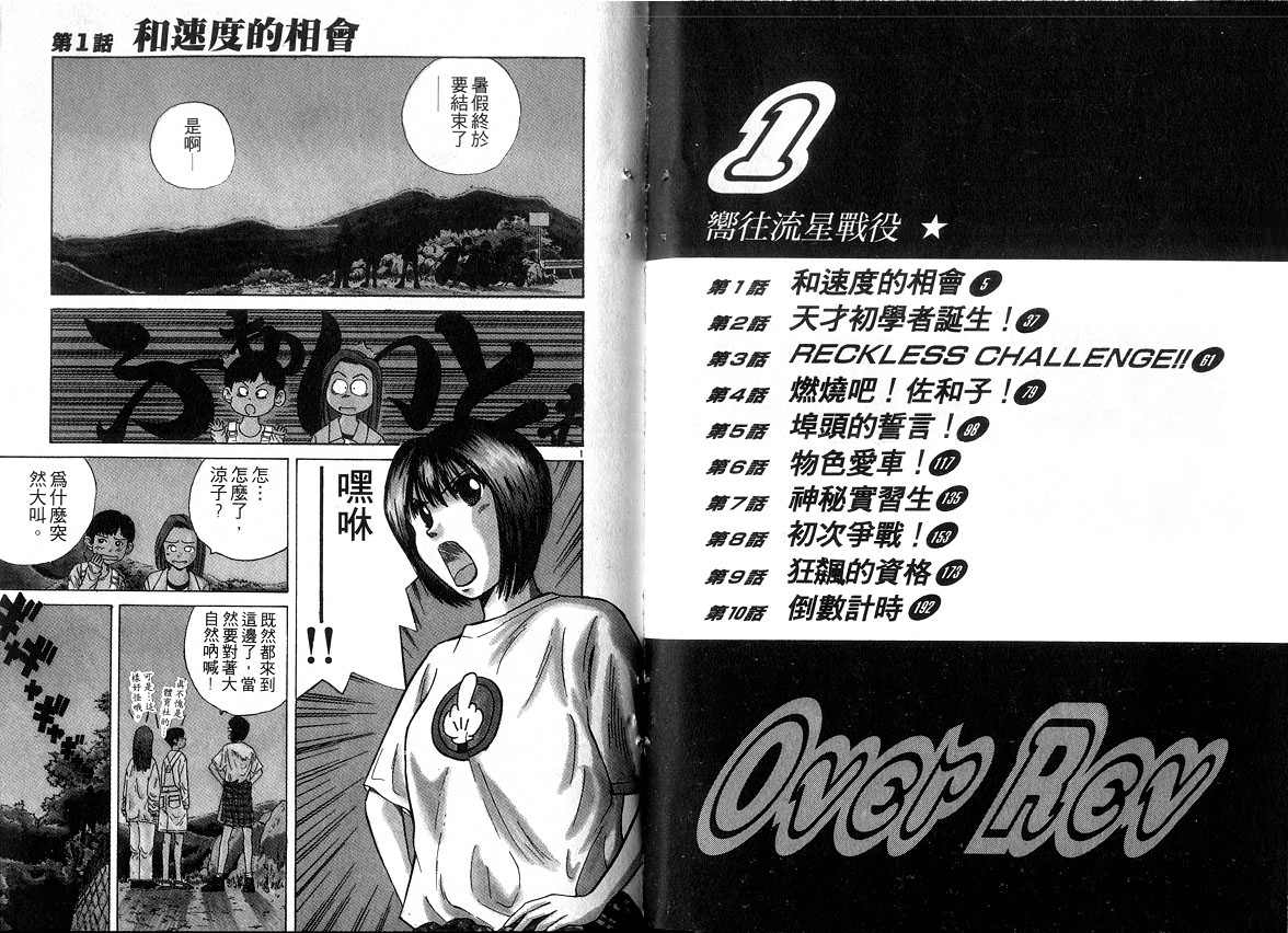 OverRev賽車女神龍: 01卷 - 第2页