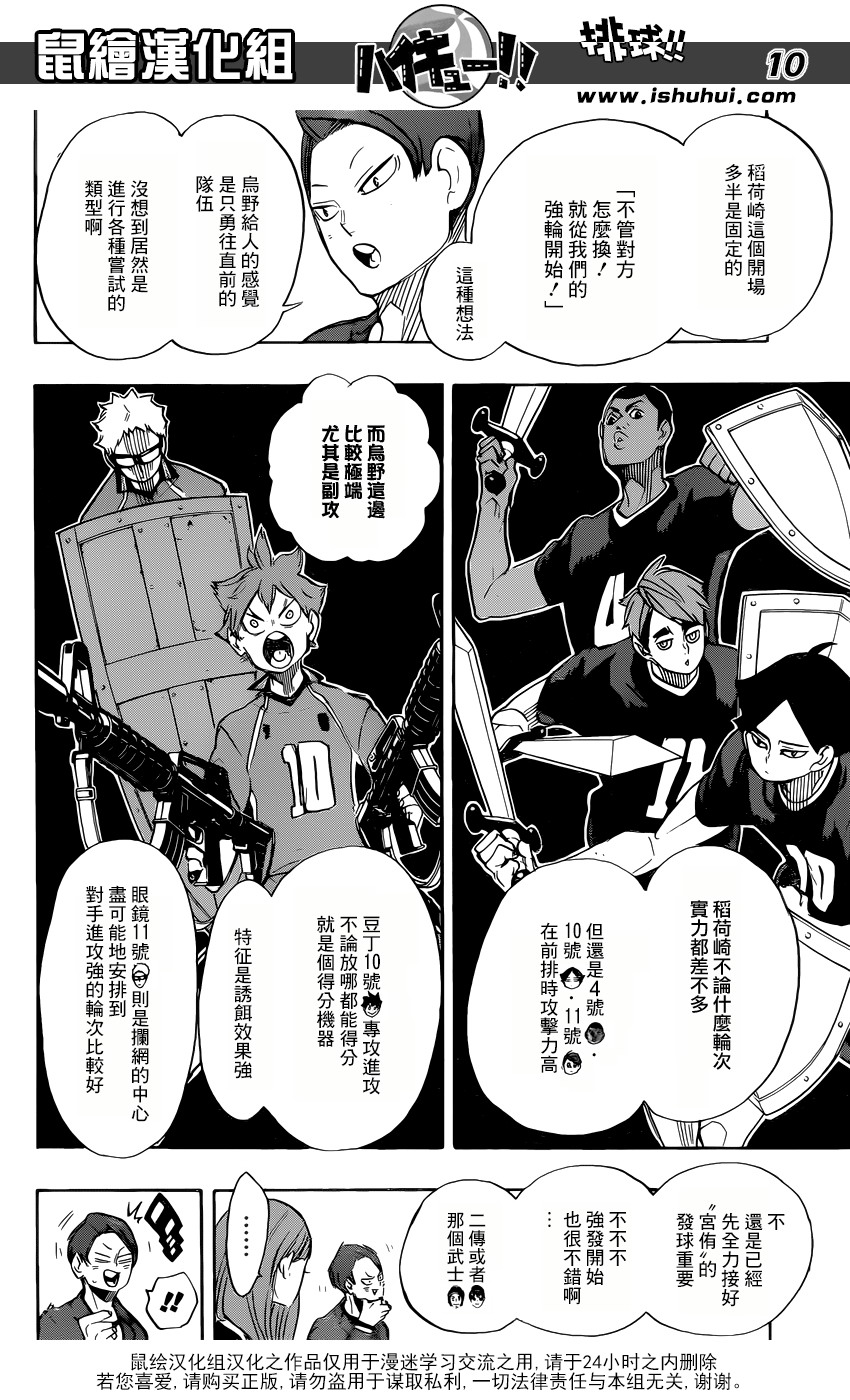 排球少年: 276話 - 第10页