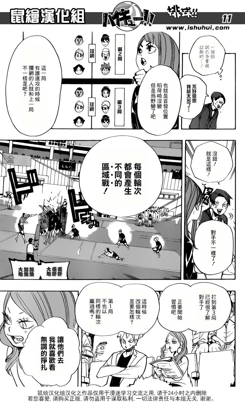 排球少年: 276話 - 第11页