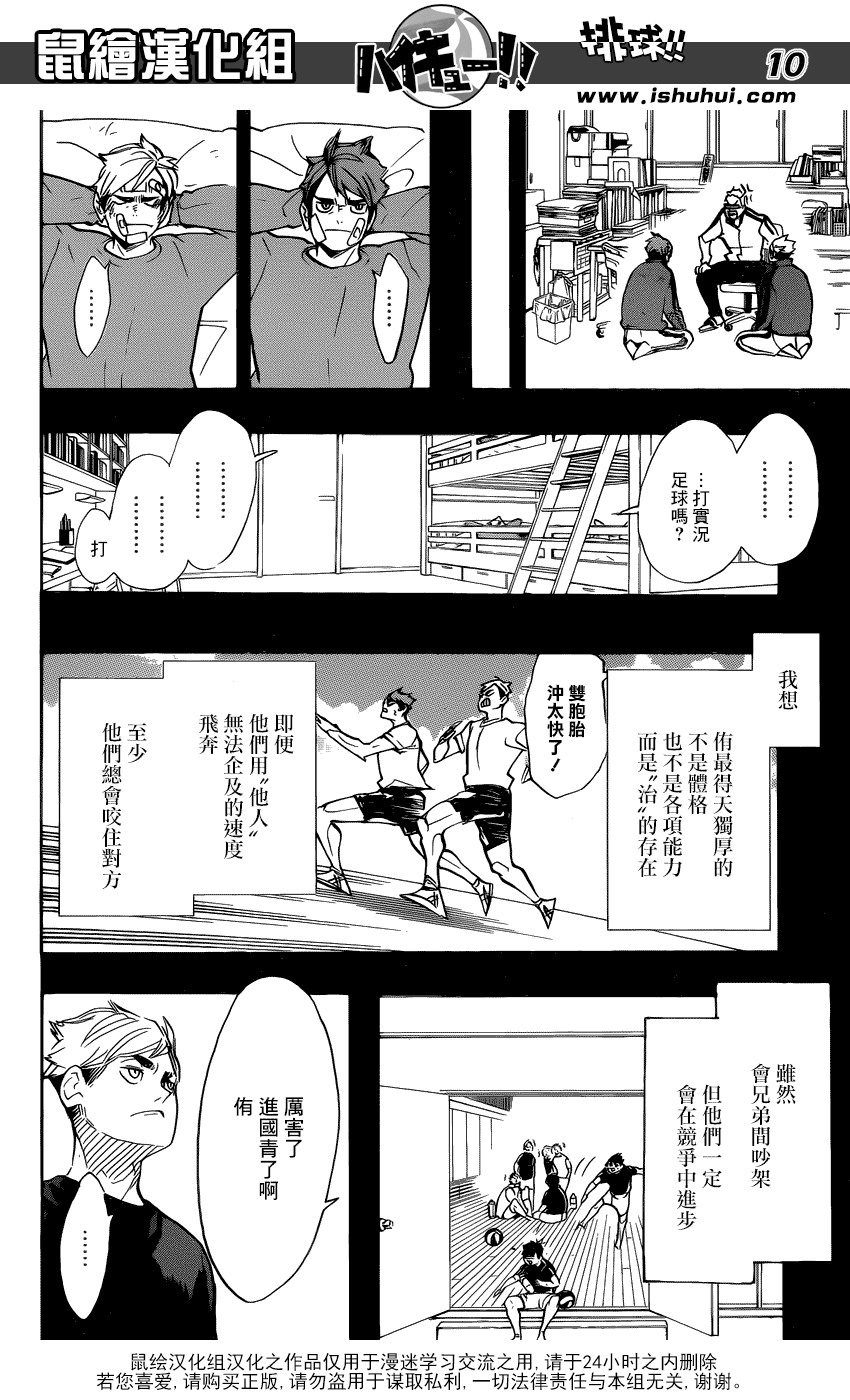 排球少年: 279話 - 第10页