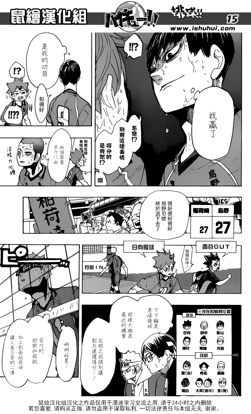 排球少年: 287話 - 第13页