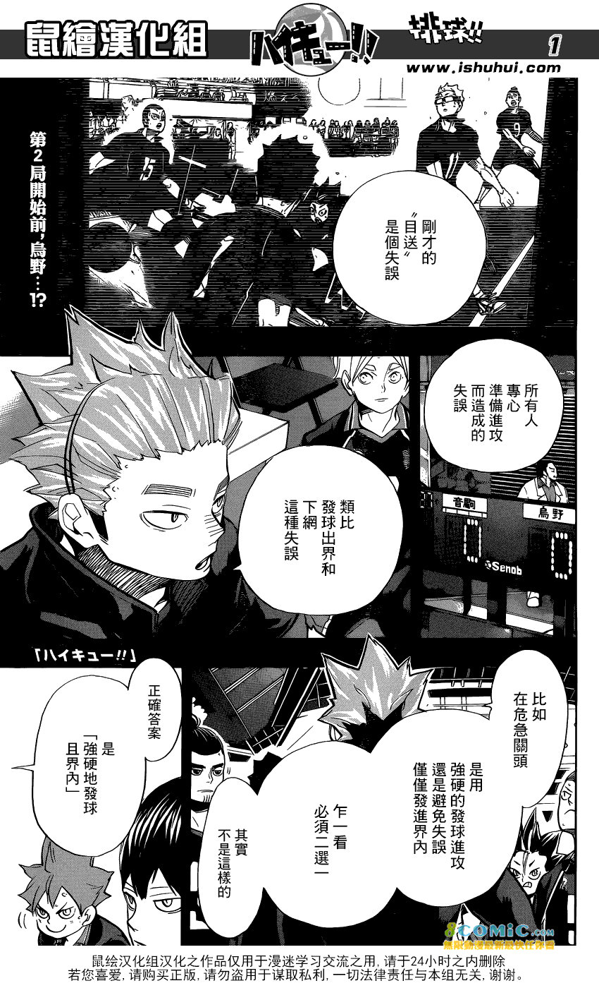 排球少年: 307話 - 第1页