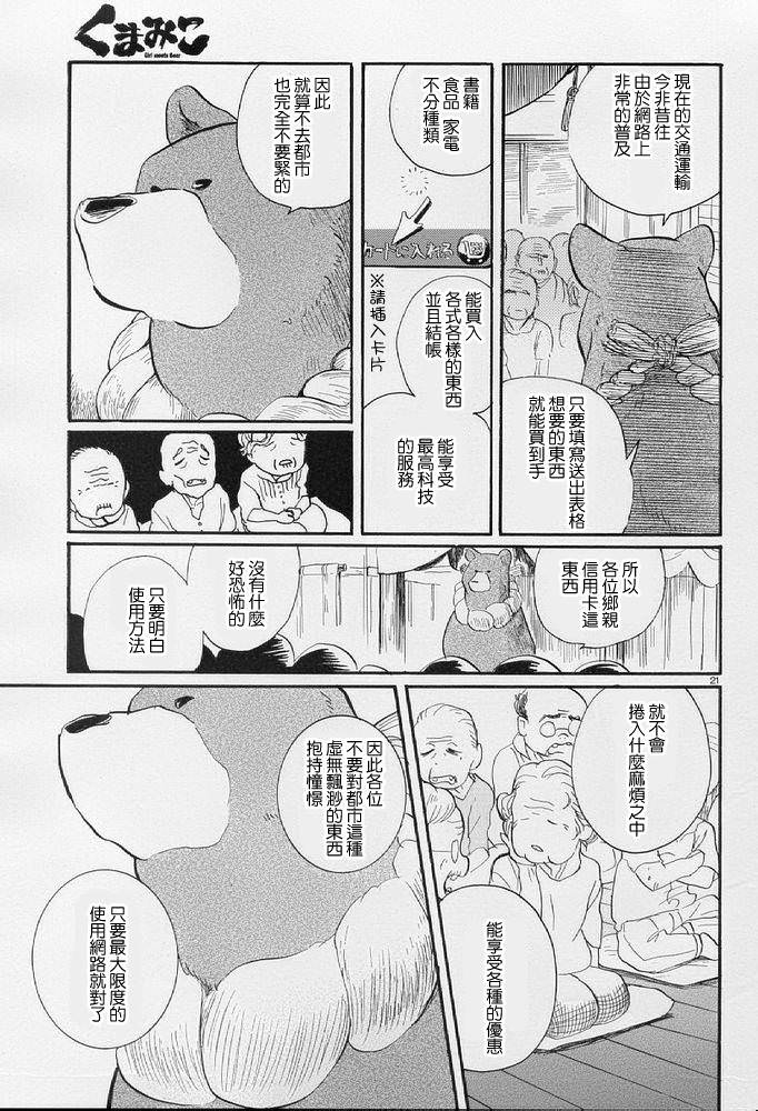 當女孩遇到熊: 08話 - 第21页