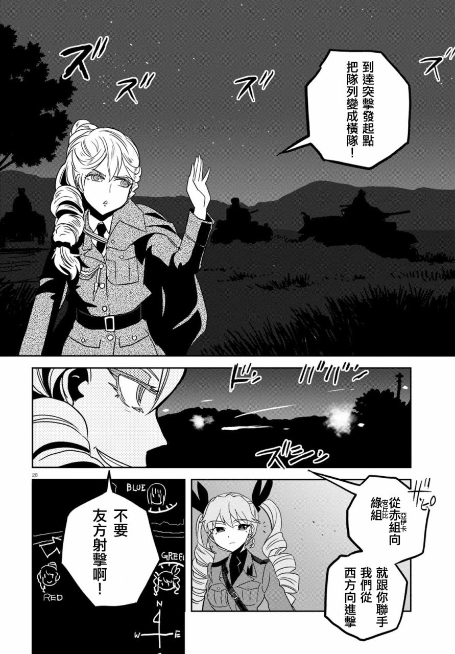 少女與戰車 緞帶武士: 38話 - 第28页