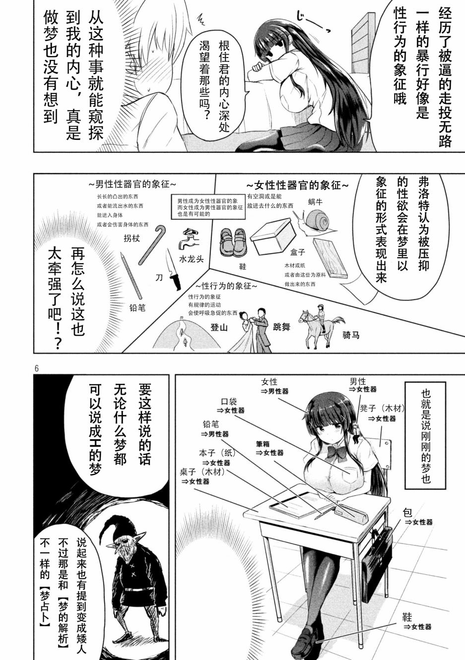 熟知各種奇怪知識的女友 高床式草子同學: 12話 - 第6页