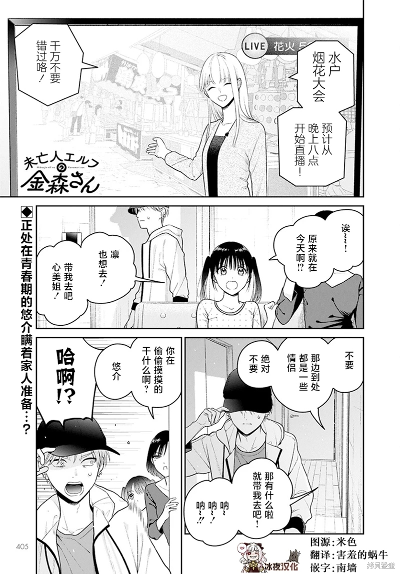 嬌俏寡婦小妖精金森女士: 06話 - 第1页